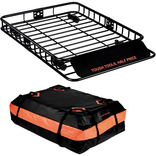 Car roof rack cargo basket - car,