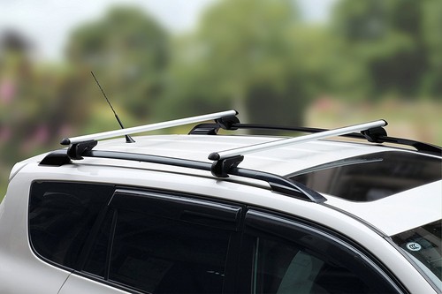Lockable aluminium car roof - aluminium,